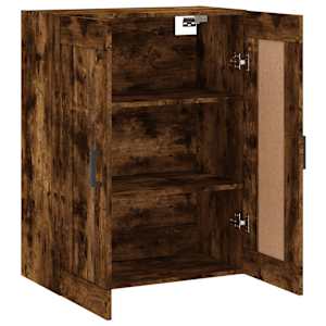 Nástěnná skříňka kouřový dub 69,5 x 34 x 90 cm kompozitní dřevo - obrázek 7