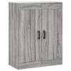 vidaXL seinakapp, hall Sonoma tamm, 69,5 x 34 x 90 cm, tehispuit