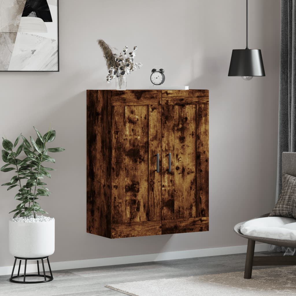 Thumbnail - vidaXL Wandschrank Räuchereiche 69,5x34x90 cm Holzwerkstoff