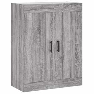 vidaXL seinakapp, hall Sonoma tamm, 69,5 x 34 x 90 cm, tehispuit