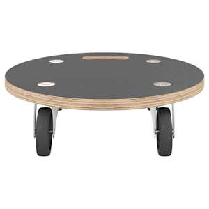 Přepravní vozíky 2 ks kulaté Ø 38 x 11,5 cm 250 kg - obrázek 5