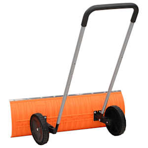 Hrablo na sníh s výsuvnou rukojetí oranžové radlice 96 cm ocel - obrázek 4