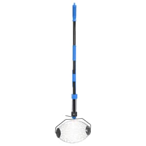 vidaXL p&auml;hklikorjaja sinine 127 cm teras