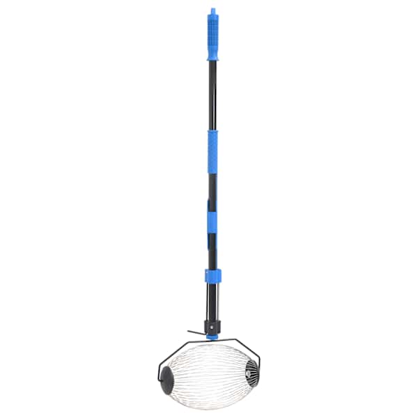 vidaXL p&auml;hklikorjaja sinine 127 cm teras