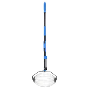 Sběrač ořechů modrý 127 cm ocel - obrázek 2