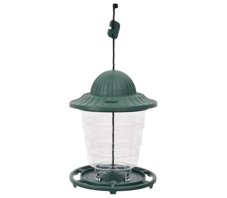 vidaXL Bird Feeder Dark green PP (Polypropylene), PS (Polystyrene) Medium