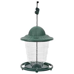 vidaXL Bird Feeder Dark green PP (Polypropylene), PS (Polystyrene) Medium