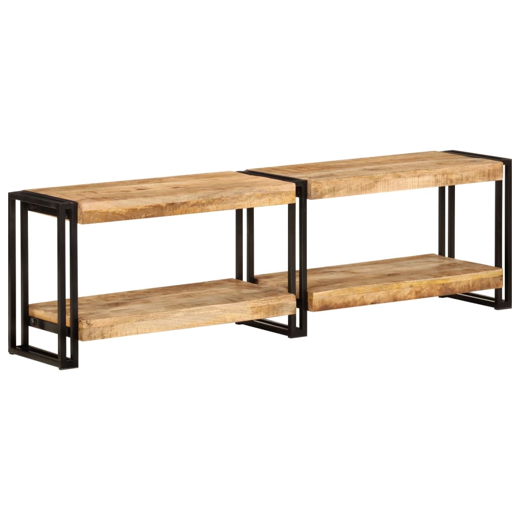 vidaXL TV-Schrank 140x30x40 cm Massivholz Mango