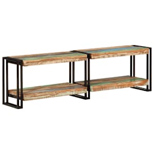 TV skříňka 140 x 30 x 40 cm masivní recyklované dřevo