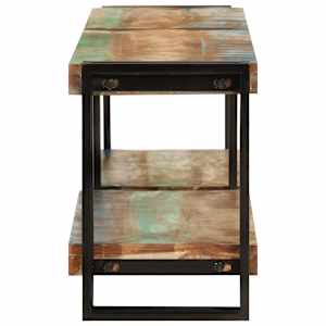 TV skříňka 140 x 30 x 40 cm masivní recyklované dřevo - obrázek 3