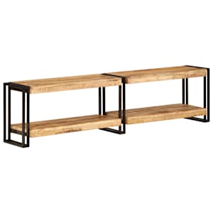TV skříňka 160 x 30 x 40 cm masivní mangovníkové dřevo - obrázek 1