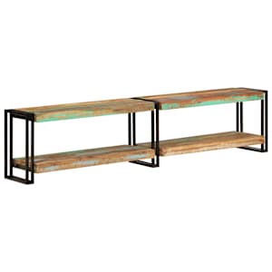 TV skříňka 180 x 30 x 40 cm masivní recyklované dřevo - obrázek 1