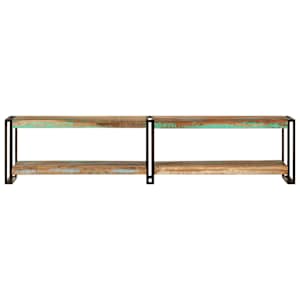TV skříňka 180 x 30 x 40 cm masivní recyklované dřevo - obrázek 2