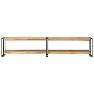 TV skříňka 200 x 30 x 40 cm masivní mangovníkové dřevo - obrázek 2