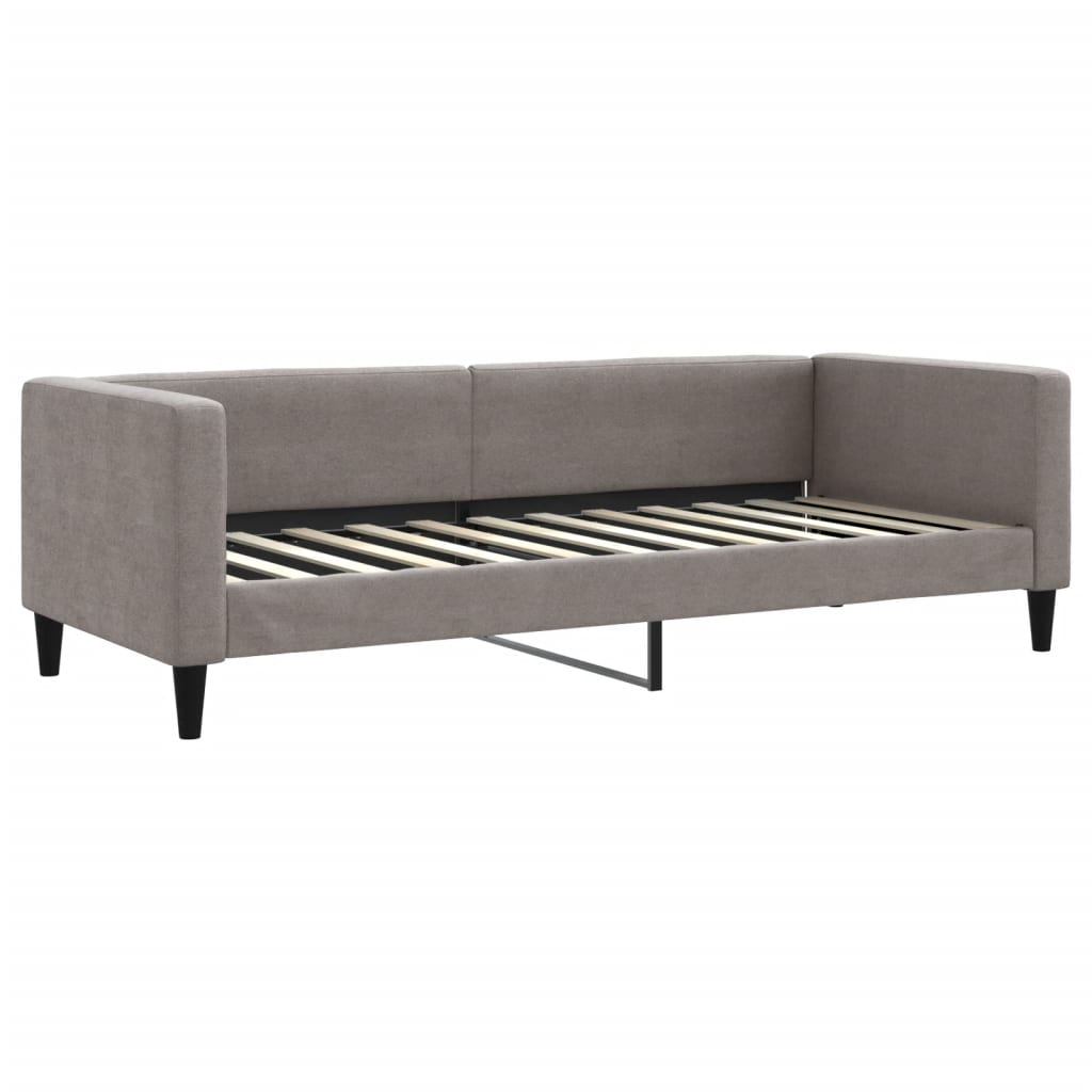vidaXL Slaapbank 80x200 cm stof taupe, foto 3