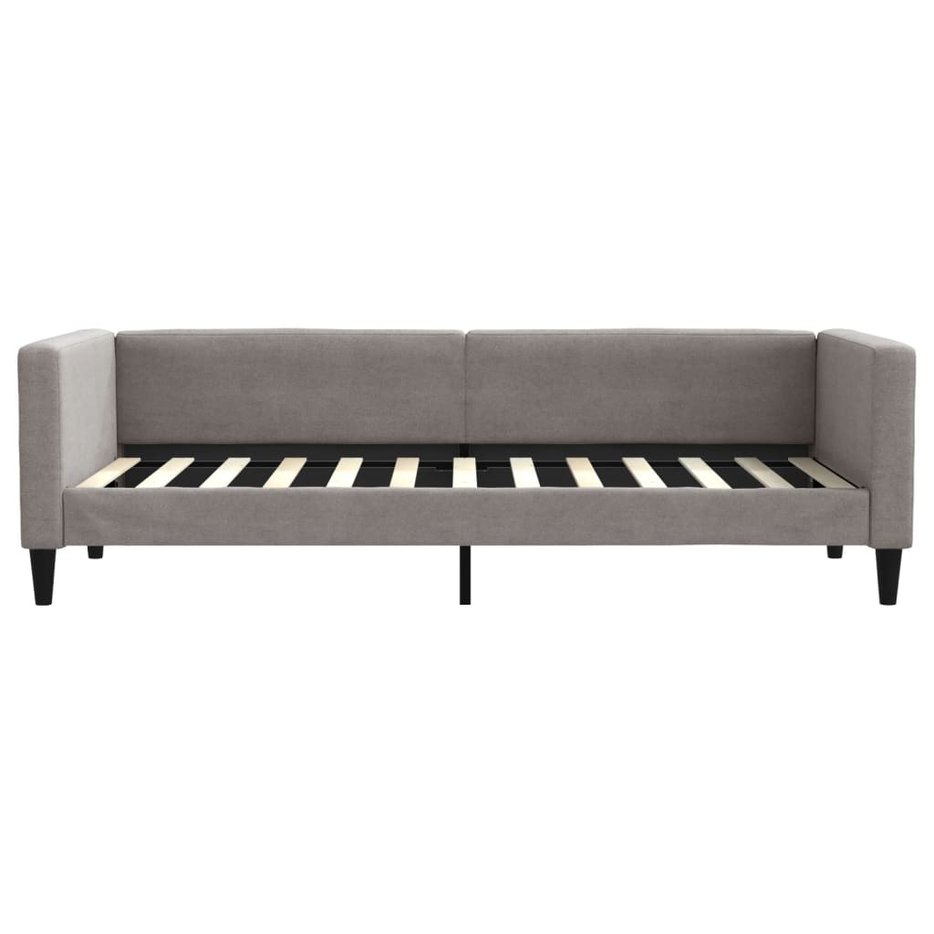 vidaXL Slaapbank 80x200 cm stof taupe, foto 2