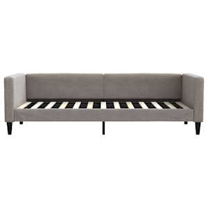 Válenda taupe 80 x 200 cm textil - obrázek 3