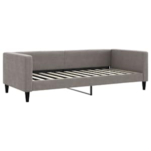 Válenda taupe 90 x 200 cm textil - obrázek 2