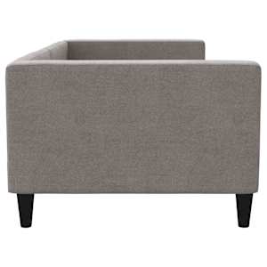Válenda taupe 90 x 200 cm textil - obrázek 4