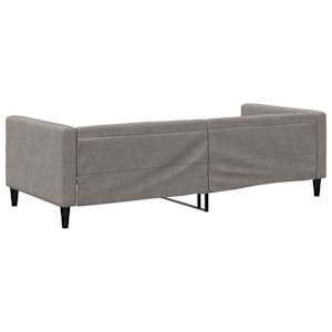 Válenda taupe 90 x 200 cm textil - obrázek 5