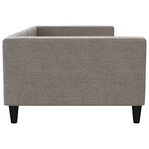 Válenda taupe 100 x 200 cm textil - obrázek 4