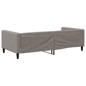 Válenda taupe 100 x 200 cm textil - obrázek 5