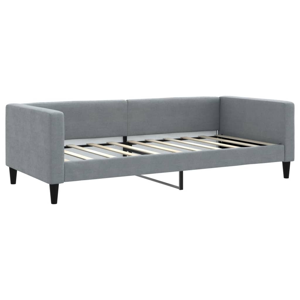 VidaXL Sofa, šviesiai Pilkos Spalvos, 90x190cm, Audinys