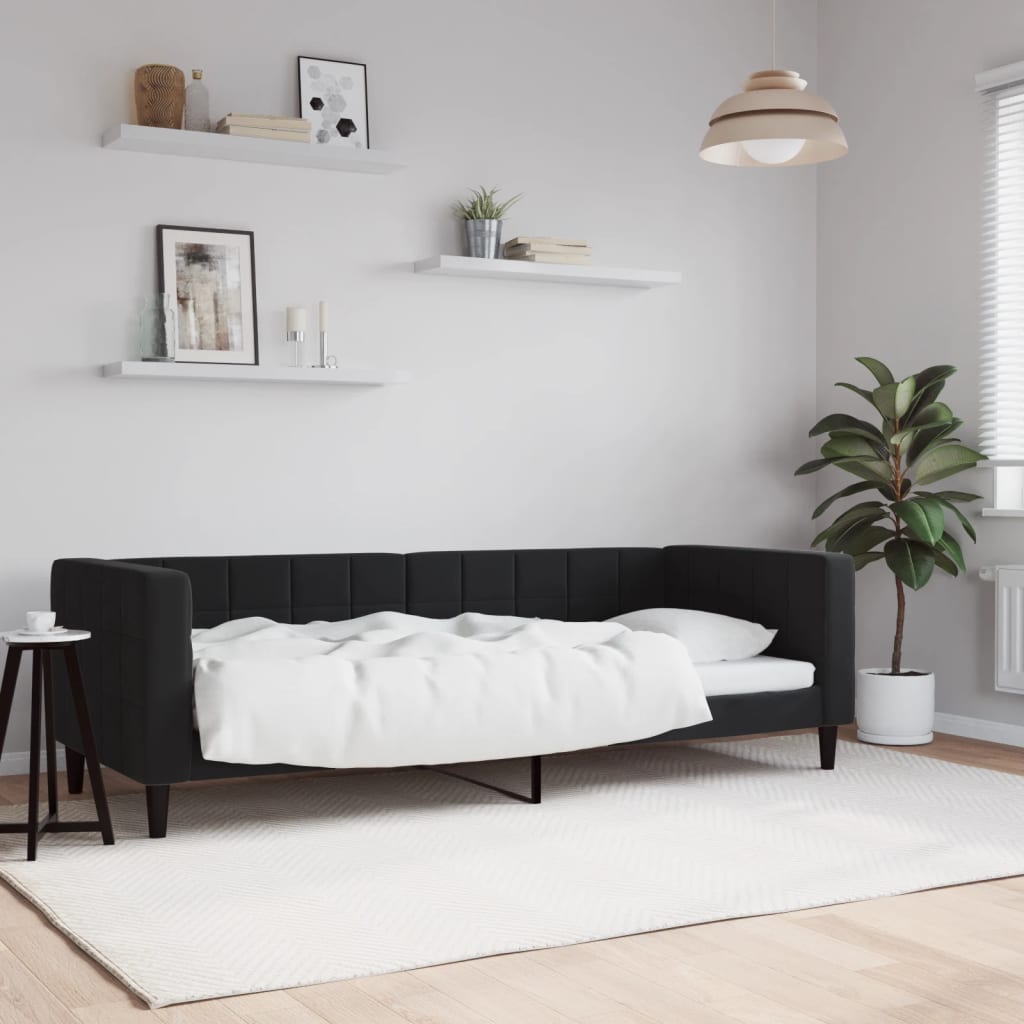 vidaXL daybed 80x200 cm velour sort