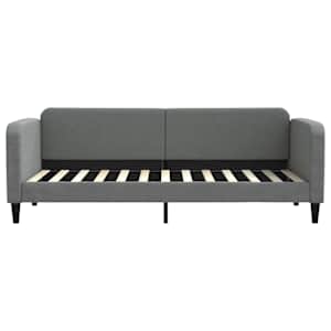 Válenda tmavě šedá 80 x 200 cm textil - obrázek 3