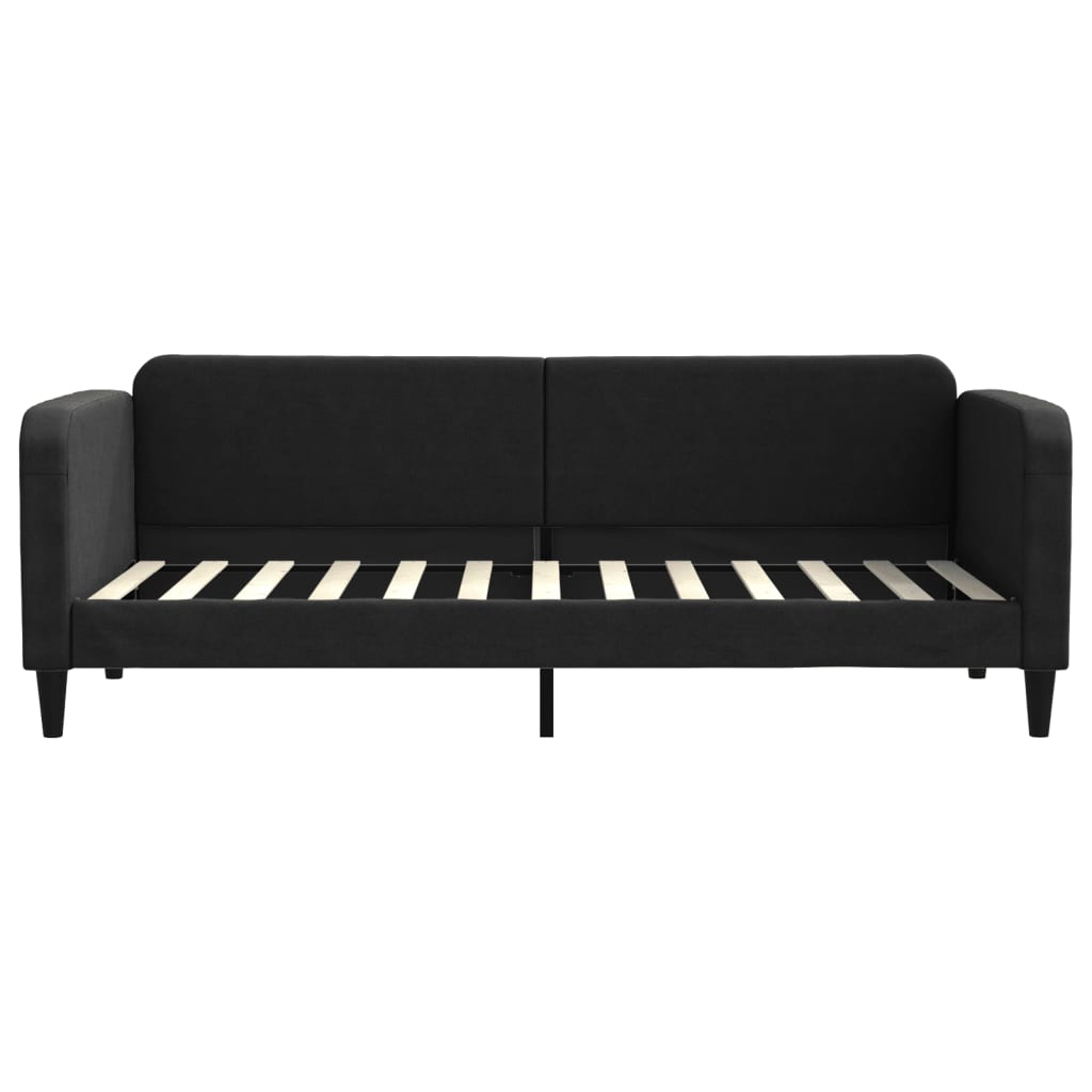 vidaXL Slaapbank 80x200 cm stof zwart, foto 2