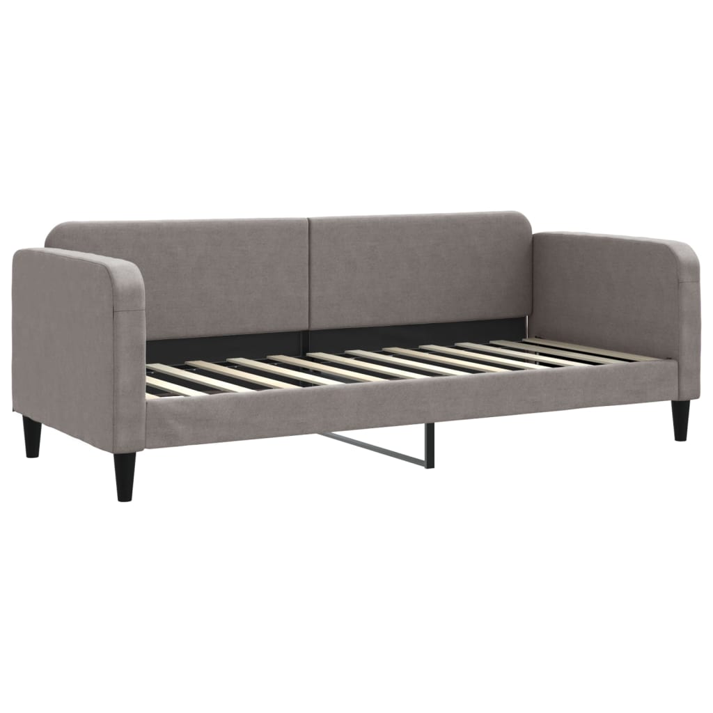 vidaXL Slaapbank 80x200 cm stof taupe, foto 3