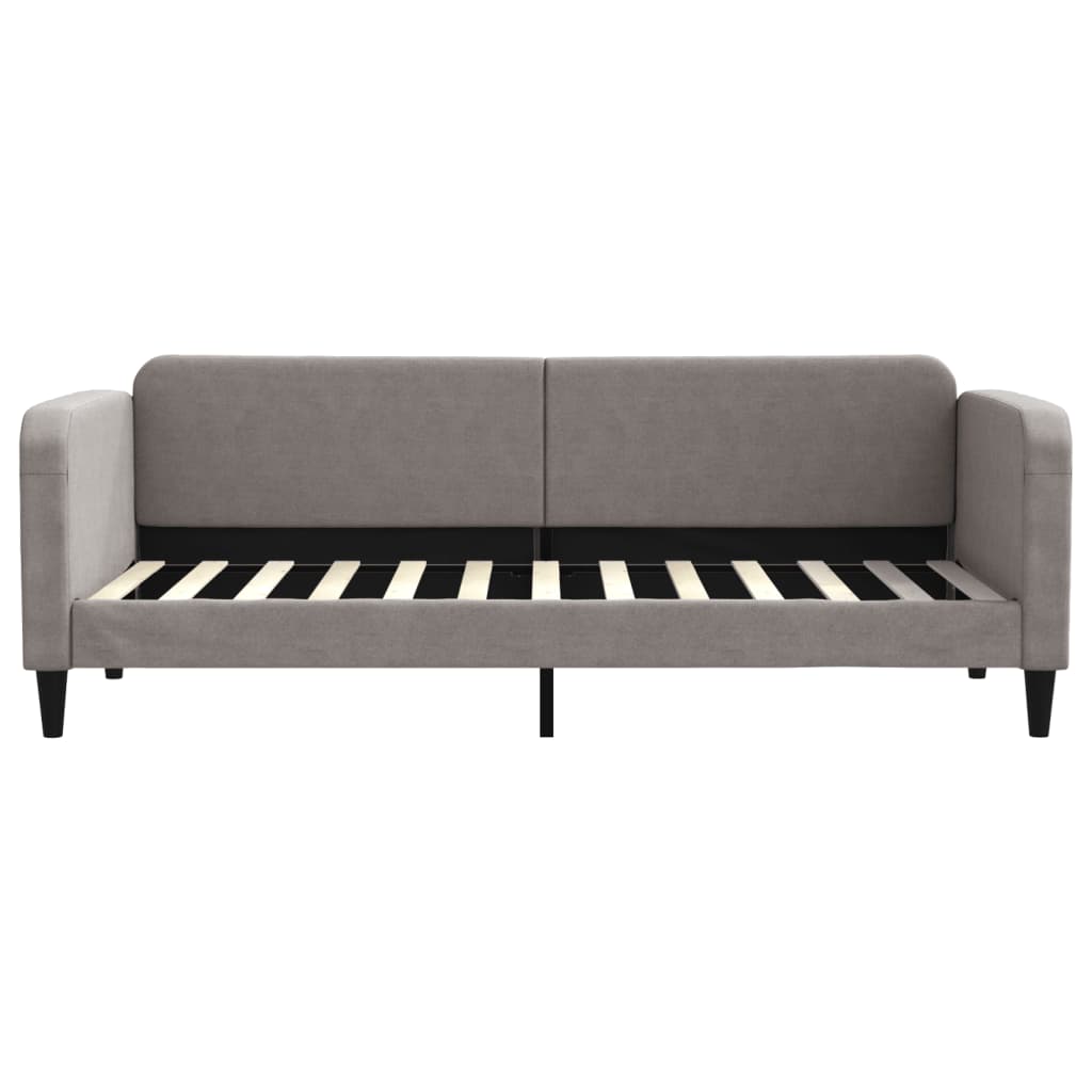 vidaXL Slaapbank 80x200 cm stof taupe, foto 2