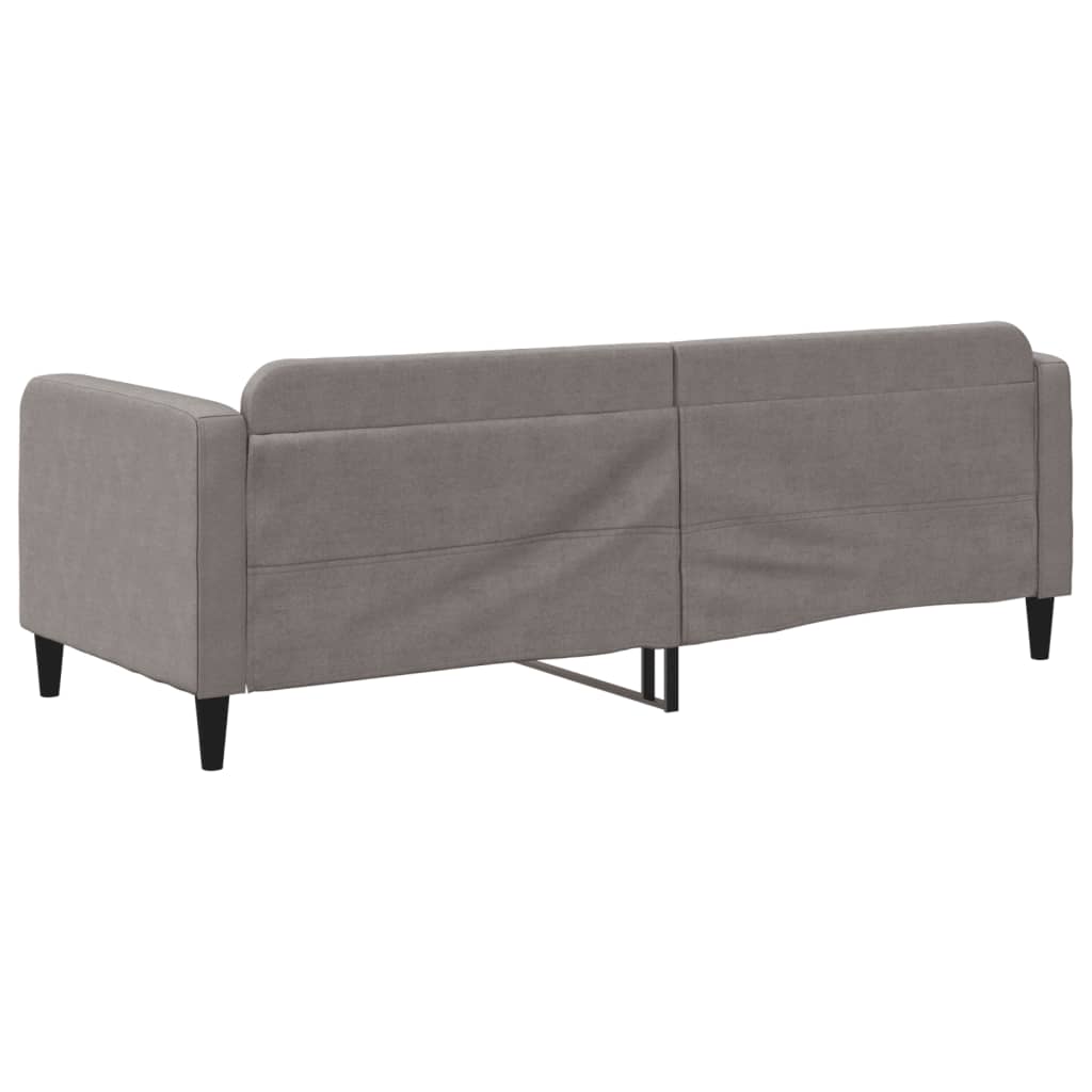 vidaXL Slaapbank 80x200 cm stof taupe, foto 4