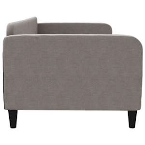 Válenda taupe 90 x 200 cm textil - obrázek 4