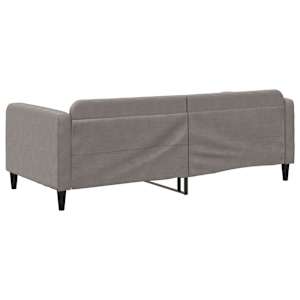 Válenda taupe 90 x 200 cm textil - obrázek 5