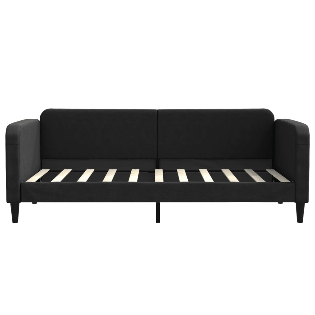 vidaXL Slaapbank 90x190 cm stof zwart, foto 2
