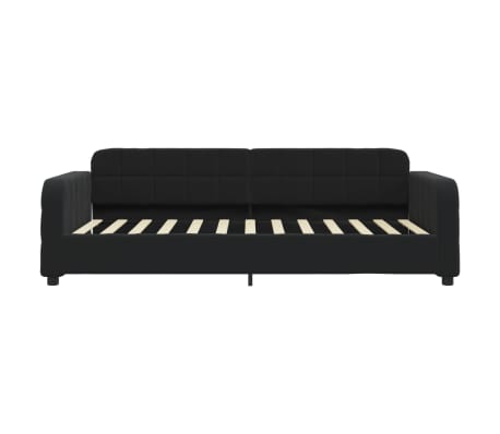 vidaXL Slaapbank 80x200 cm fluweel zwart