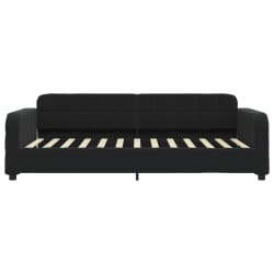 vidaXL Slaapbank 80x200 cm fluweel zwart