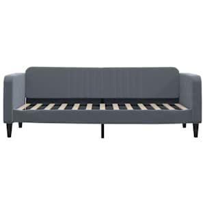 vidaXL Lit de repos gris fonc&eacute; 80x200 cm velours