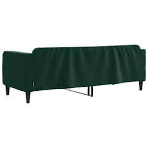 Válenda tmavě zelená 80 x 200 cm samet - obrázek 5