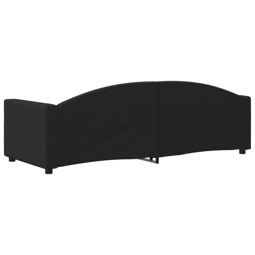 vidaXL Slaapbank 80x200 cm stof zwart, foto 4