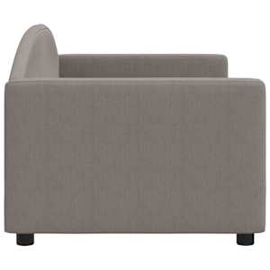 Válenda taupe 80 x 200 cm textil - obrázek 4