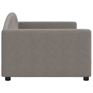 Válenda taupe 90 x 200 cm textil - obrázek 4