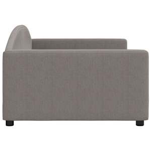 Válenda taupe 100 x 200 cm textil - obrázek 4