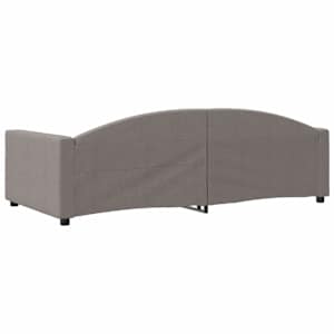 Válenda taupe 100 x 200 cm textil - obrázek 5