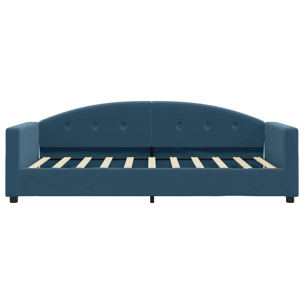 vidaXL Slaapbank 80x200 cm fluweel blauw, foto 2