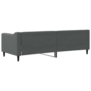 Válenda tmavě šedá 80 x 200 cm textil - obrázek 5