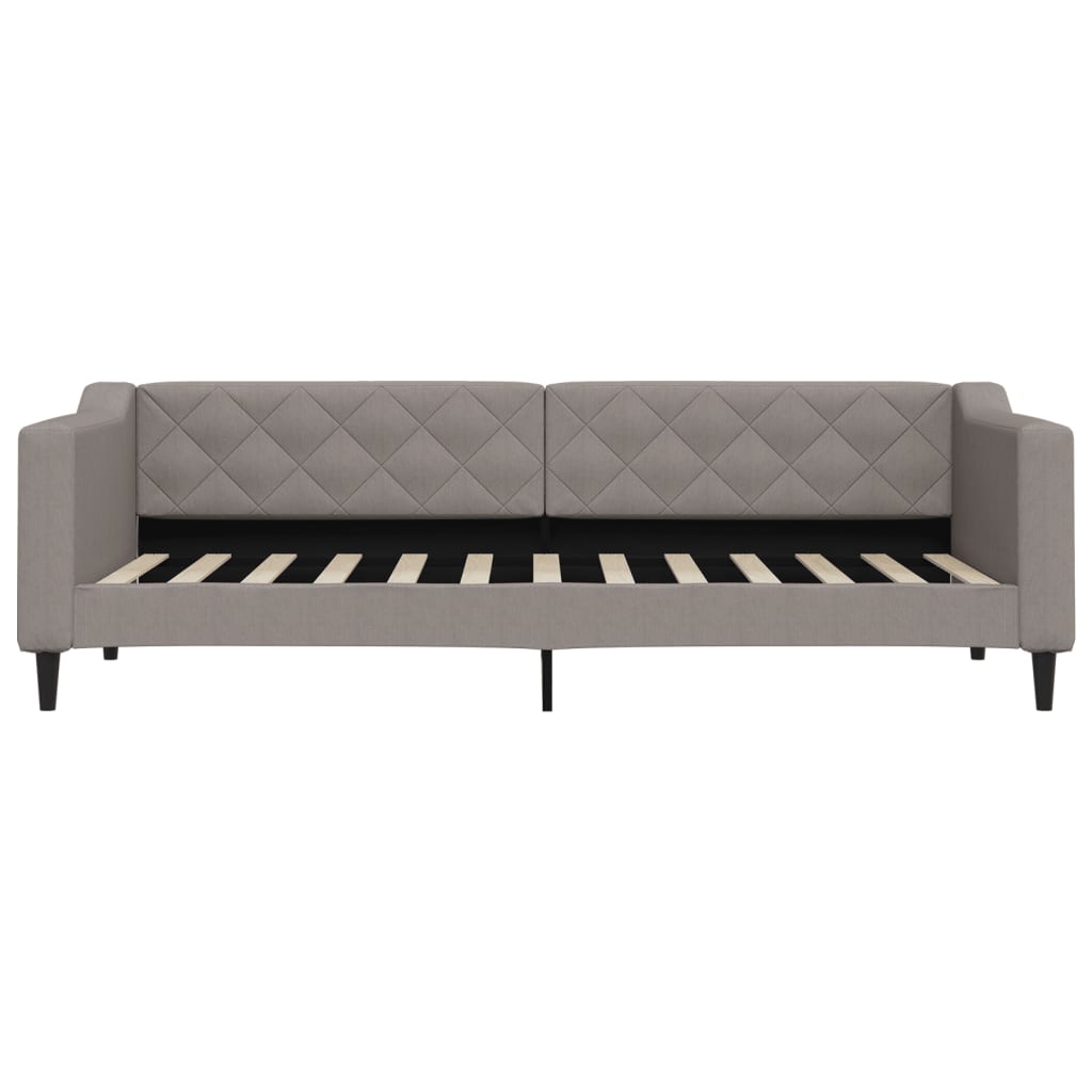 vidaXL Slaapbank 80x200 cm stof taupe, foto 2