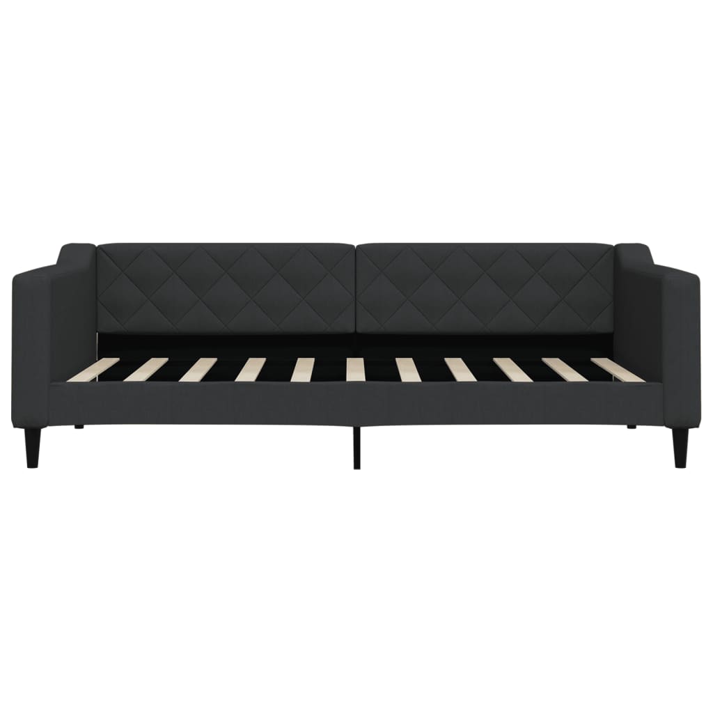 vidaXL Slaapbank 90x190 cm stof zwart, foto 2
