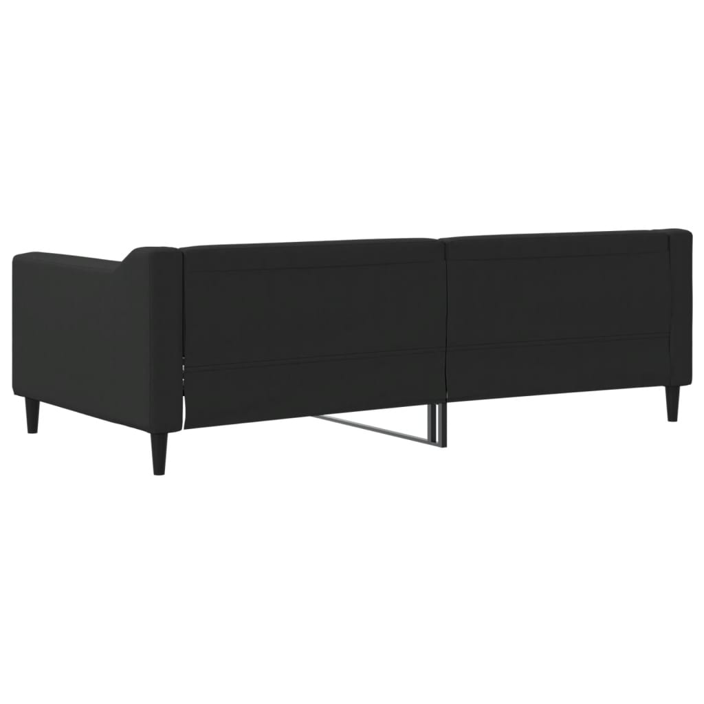 vidaXL Slaapbank 90x190 cm stof zwart, foto 4